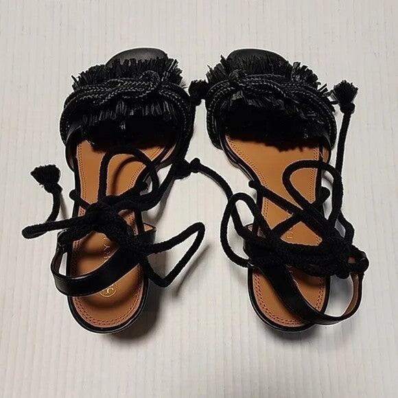 Tory Burch Rope Block Heel Sandals - 9.5 - Picture 8 of 8